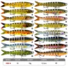Random PROBEROS Jointed Swimbait 13.5cm 19g