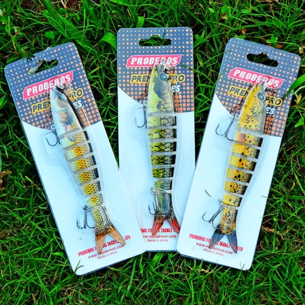 Random PROBEROS Jointed Swimbait 13.5cm 19g