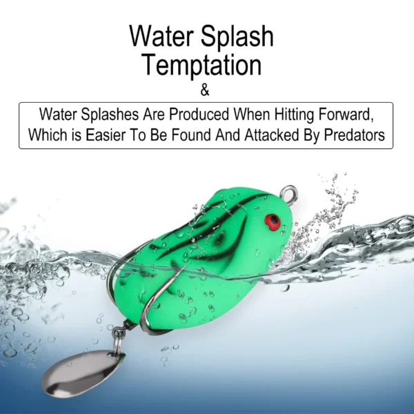 Random Sougayilang Soft Frog Lure 5cm 7.2g