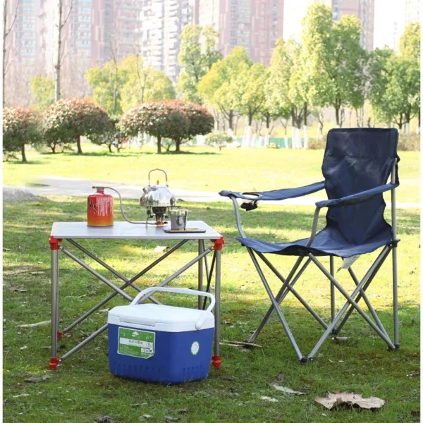 Random Folding Chair with Side Pocket