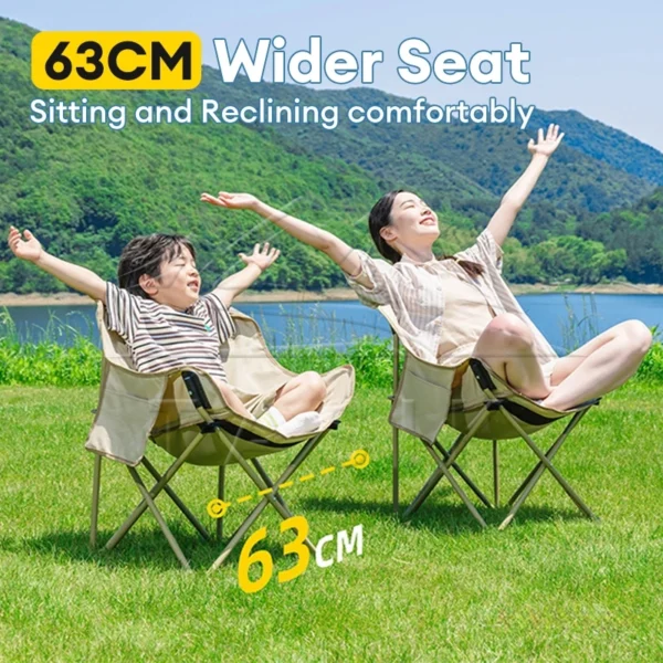 Random High Back Adjustable Moon Chair