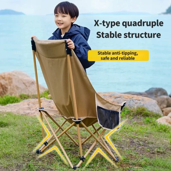 Random Height Adjustable Moon Chair