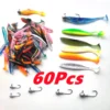 Soft Paddle Tail Lure Set